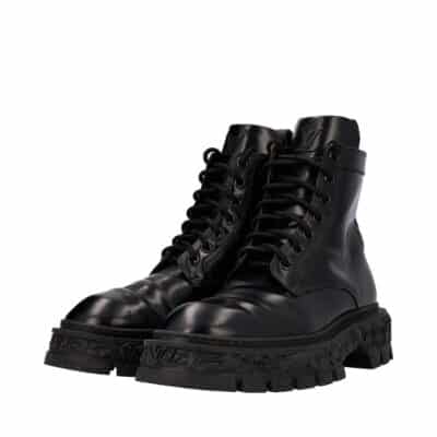 Product LOUIS VUITTON Leather Baroque Ranger Boots Black
